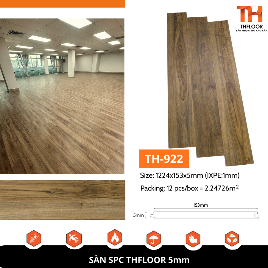 Sàn SPC THFLOOR 5mm